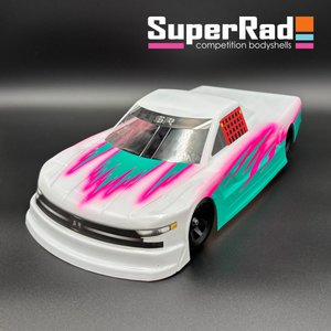 SuperRad SR-26 1/10 Oval Super Truck Body