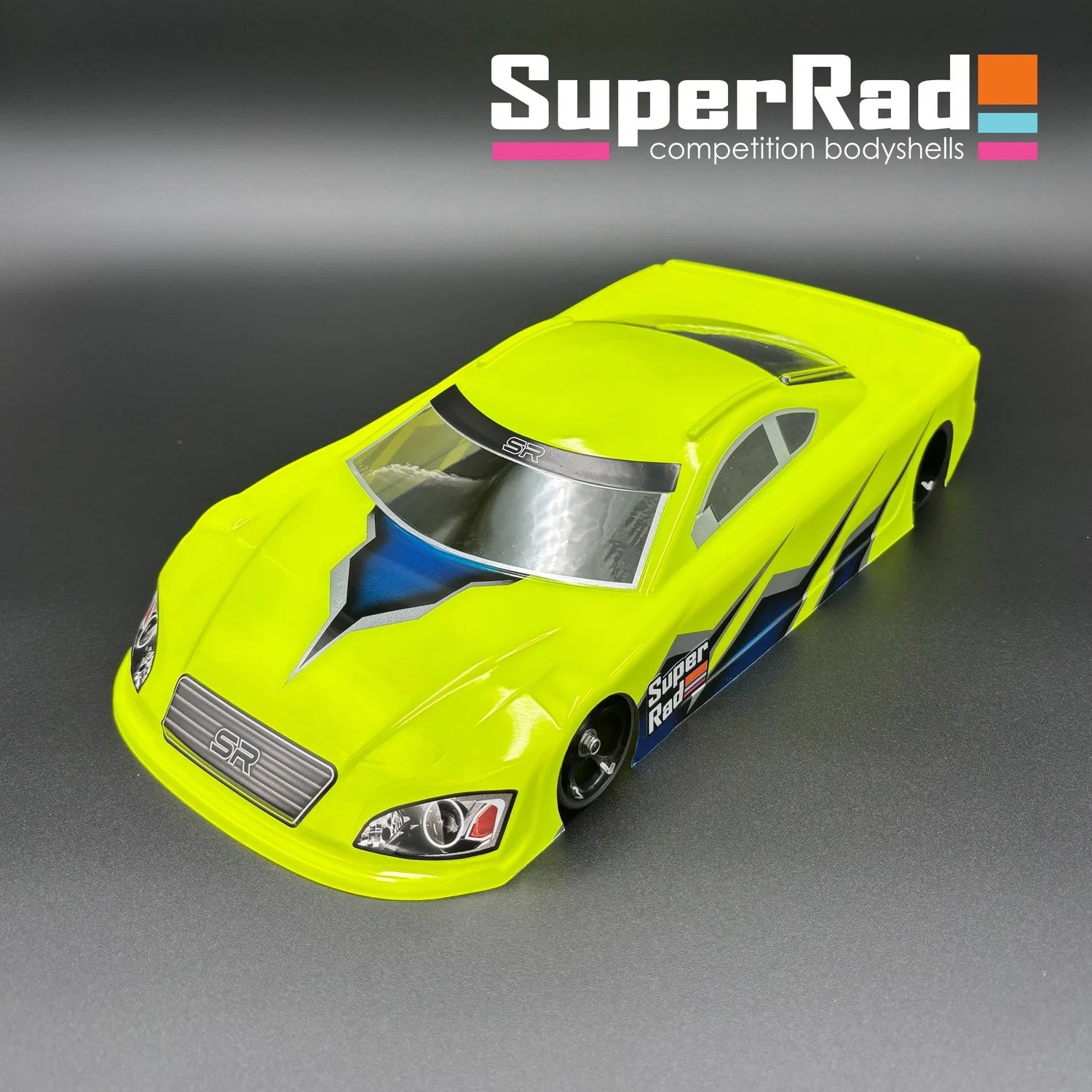 SuperRad SR-25 1/12 Oval Stock Car Body – aaamodelsupply.com